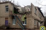 Рятувальники КАРС обстежили будівлю дитячого садка, що постраждав від російського дрона