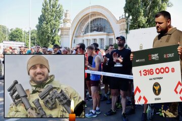 У столиці влаштували забіг Честі імені офіцера ЗСУ Валерія Чубашева