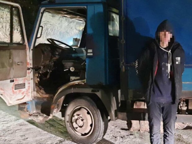 На Київщині 17-річний хлопець викрав вантажівку
