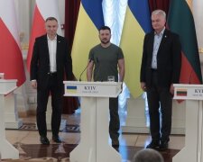 Президент України у Києві зустрівся з президентами Польщі та Литви