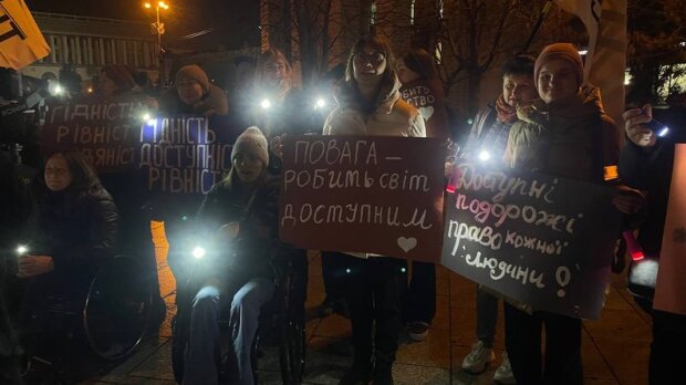"Як меншість формує більшість": головні меседжі акції до Міжнародного дня людей з інвалідністю в Києві