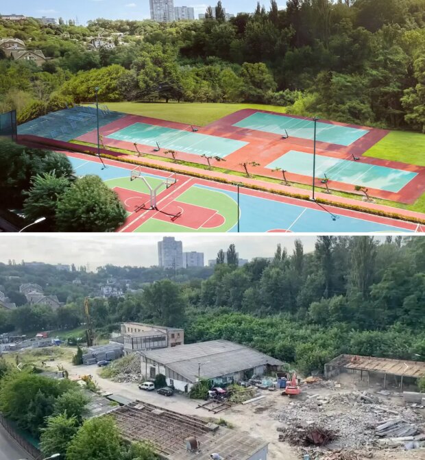 Спорт-парк замість незаконного ЖК — активісти Солом'янського району запропонували проєкт