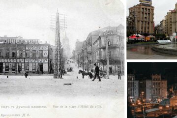 У мережі показали фото Майдану з різницею у 100 років