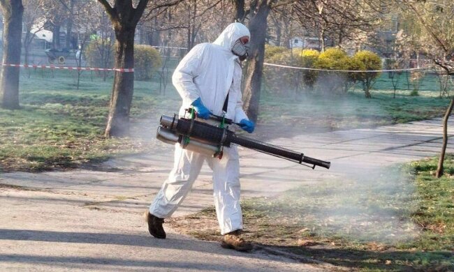 Пауза для прогулянок: парк «Кіото» обробили від кліщів, киян просять почекати до полудня