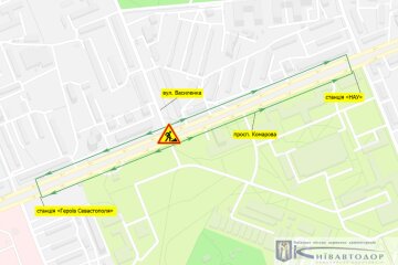 Пішохідний міст на розі Комарова і Василенка закривають на ремонт
