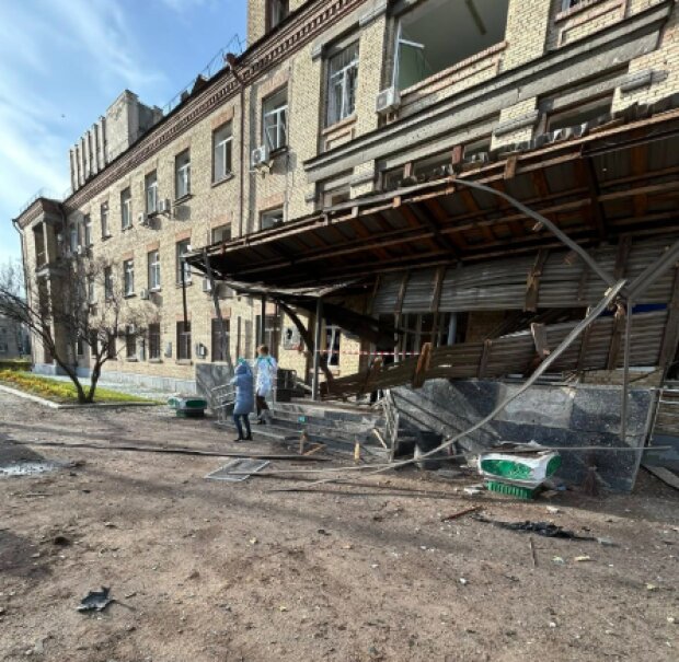 Внаслідок атаки постраждав Інститут отоларингології у Києві