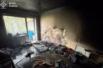 Вогонь на Метробудівській: рятувальники вивели дитину та дорослих із пастки