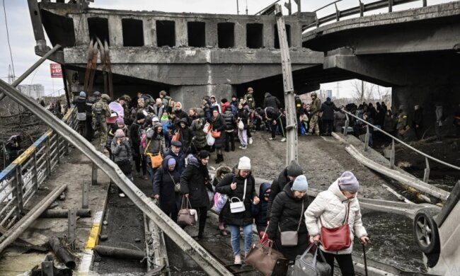 Під час евакуації з Ірпеня війська РФ відкрили вогонь по цивільних, є загиблі