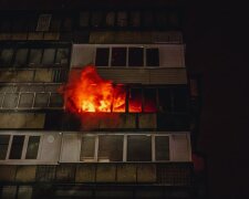 У Києві чоловік вистрибнув із 7 поверху, рятуючись від вогню