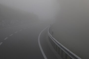 Оголошено жовтий рівень небезпеки через туман