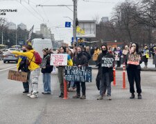 У Києві біля "Політеху" відбулась акція-нагадування щодо повернення захисників з полону