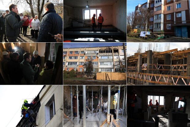 Спецкомісія Київщини перевірила відбудову 4 багатоповерхівок у Дмитрівці та Бузовій — КОВА