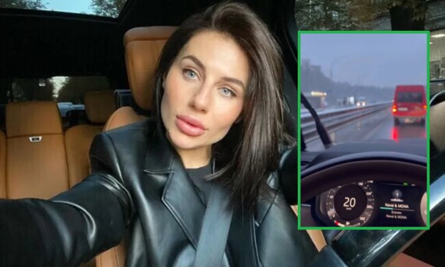 Скандальна блогерка Алхім катається Києвом без водійських прав — її позбавили посвідчення у грудні