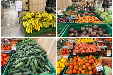 Ціновий феномен у столичних супермаркетах — банани дешевші за українські овочі