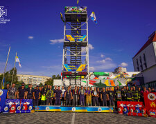 У Києві пройшли змагання "Найсильніший пожежний-рятувальник"