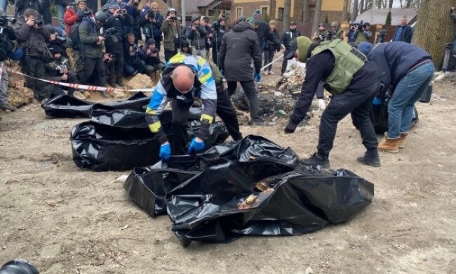 На Київщині вже виявили 1356 тіл убитих росіянами цивільних