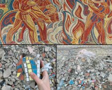На ВДНГ знищили унікальну мозаїку присвячену рятувальникам