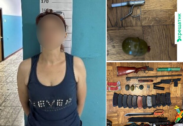 Безробітня жінка торгувала зброєю та гранатами — поліцейські Києва провели затримання
