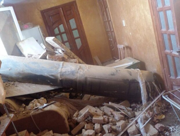 В селі на Івано-Франківщині ракета потрапила в будинок і не вибухнула
