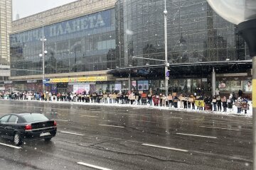У столиці пройшла акція на підтримку військовополонених
