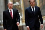 На сайті Кремля підчистили промову Макрона