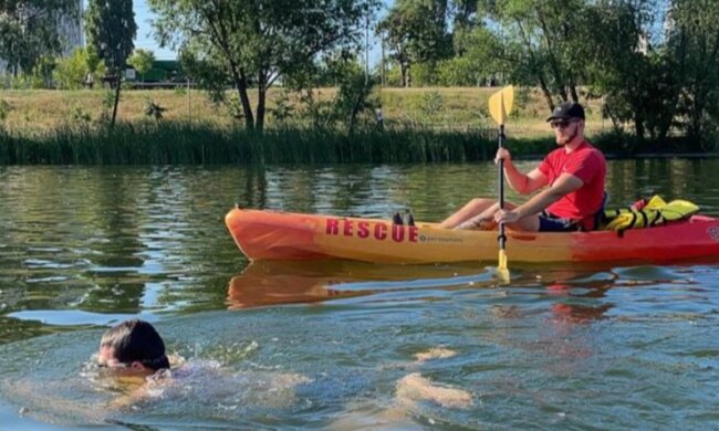 За липень, попри офіційно закритий сезон, рятувальники врятували понад 30 людей на столичних пляжах
