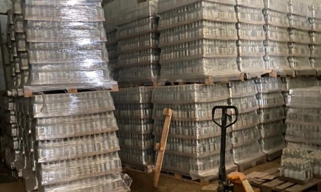 У Києві вилучили велику партію підробленого алкоголю