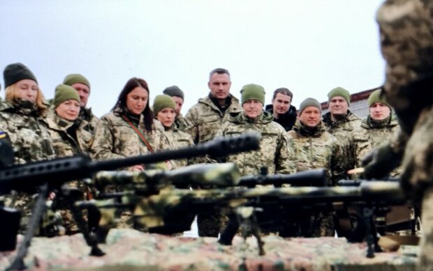 Київське керівництво пройшло навчання з територіальної оборони