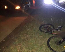 На Броварщині п’яний водій легковика збив 11-річного велосипедиста