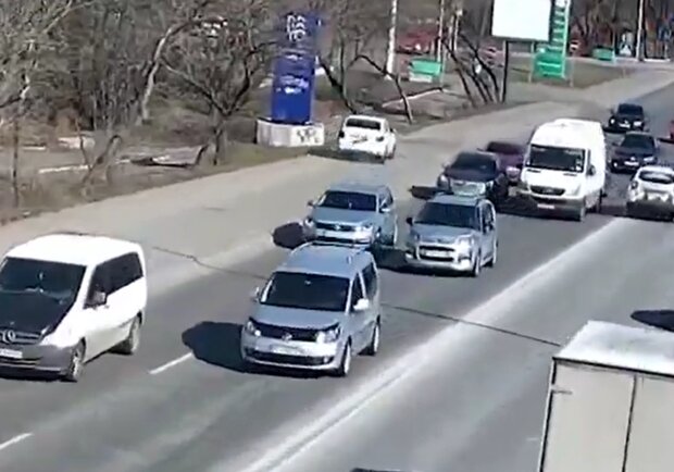 Нетверезий автомобіліст в Києві намагався втекти від поліції
