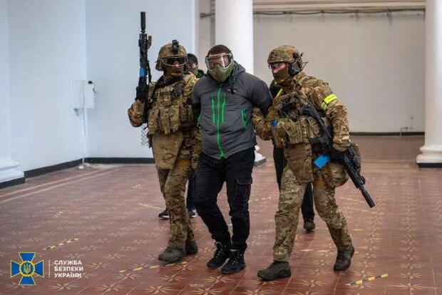СБУ показала, як затримувала «терористів» у Києві (відео)