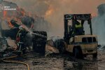 Після нічної атаки на Київщині погіршилася якість повітря: горіли складські приміщення